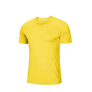 Venta al por mayor personalizado de los hombres de peso pesado 240 GSM O-cuello impreso gota hombro camiseta de alta calidad de tejido de punto de estilo Formal - Product Image 3