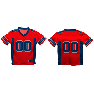 Maillot de football de qualité personnalisée avec broderie et écusson, maillot de football américain aux dernières conceptions, au prix d'usine, vente en gros - Product Image 3