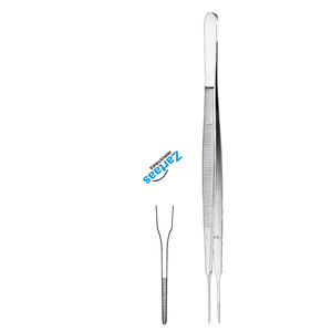 Pince à pansement Gerald en acier inoxydable de haute qualité droite 18cm / 7 "Fabricant d'instruments chirurgicaux - Product Image 3