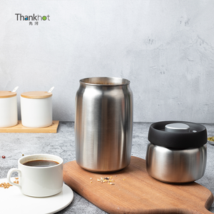 Ensemble de récipients à café sous vide en acier inoxydable 400ml 800ml 1200ml personnalisés pour le thé expresso et le café - Product Image 2