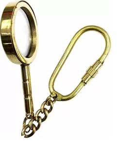 พรีเมี่ยมคุณภาพทองเหลืองขนาดเล็กเครื่องยนต์ทางทะเลพวงกุญแจแหวนของขวัญของที่ระลึกวินเทจ1980'sทองเหลืองเรือเดินทะเลสําหรับของขวัญใช้ - Product Image 2