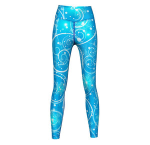 New Women Mid Waist Full Length <b>Leggings</b> for Fitness Gym BJJ Yoga <b>Pockets</b> High Quality Spandex/Polyester Breathable Quick Dry - Product Image 2