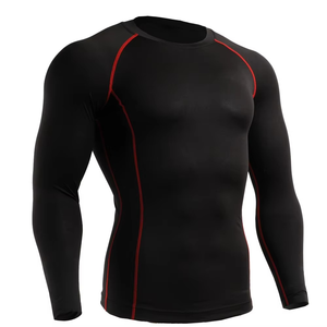 Prix de gros Rash Guard à manches longues personnalisé pour hommes Rash guards de compression à manches longues pour hommes - Product Image 2