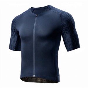 Vêtements de cyclisme pour hommes sur mesure, tissu italien, maillot de cyclisme coupe aérodynamique, manches courtes, maillot de vélo de route - Product Image 1
