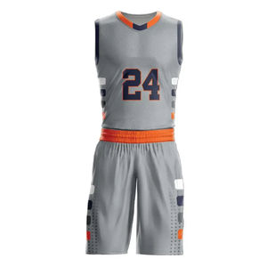 Short de basket-ball uniforme de basket-ball de haute qualité personnalisé confortable sublimé pour adultes - Product Image 1