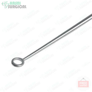 Curettes d'oreille Buck émoussées droites en acier inoxydable de qualité allemande Offre Spéciale CE ISO approuvé logo personnalisé Hadsni Surgical - Product Image 4