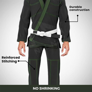 ชุดคอสตูม Jitsu GI ชุดศิลปะการต่อสู้ชุดคอตตอน100% Jiu Jitsu GI ในชุดกิโมโน Jitsu - Product Image 2