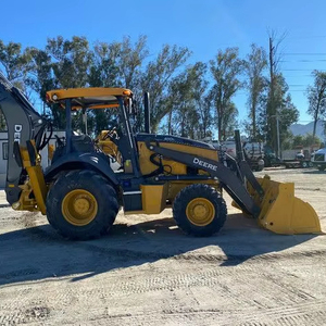 2022 John Deer.e 3410L Venta caliente Retroexcavadora de 5 toneladas 4x4 Rueda Cargador frontal Motor central Piezas de maquinaria de construcción usadas - Product Image 5