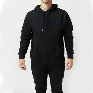 Sudaderas con capucha de algodón bordadas para hombre, ropa de calle, chándales con estampado de hojaldre, Sudadera con capucha Heares para hombre, ropa - Product Image 4