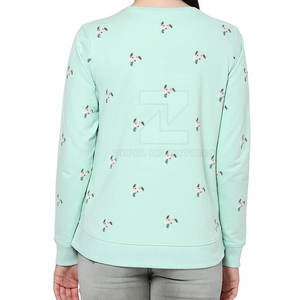 Sudaderas transpirables de manga larga para mujer, sudaderas de gran tamaño para mujer, sudaderas 100% de algodón para mujer - Product Image 2