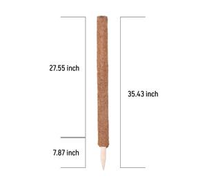 Poteau en fibre de coco articulé, support pour plantes, poteau en mousse, bâton en mousse, support de jardin - Product Image 2