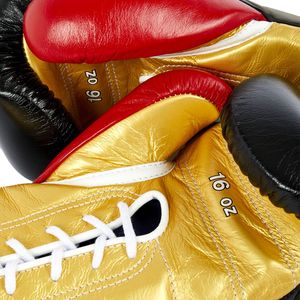 Guantes de Boxeo de Encaje de Alta Calidad en Oferta, con Logotipo Personalizado, de Cuero Vacuno, para Adultos, para Entrenamiento y Competencia - Product Image 3