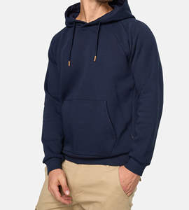 OEM ODM Custom <b>Men's</b> Casual <b>Pullover</b> Hoodie 100% Cotton Embroidered Winter Hoodies Manufacturer - Product Image 3