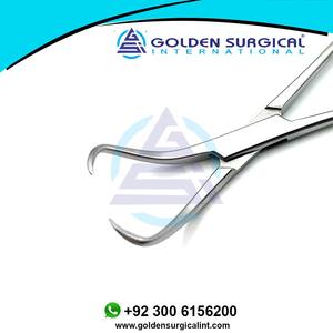 Abrazadera de toalla quirúrgica Backhaus 11cm Precio barato Instrumentos veterinarios médicos de acero inoxidable - Product Image 4