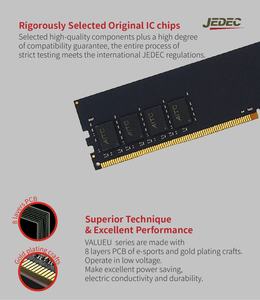 Memoria RAM KINGSMAN GAMING DDR4 de 8GB 3200MHz PC4 25600 para PC de Escritorio en Existencia - Product Image 4