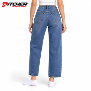 Jeans en denim pour femmes avec strass en gros, jeans tendance pour les détaillants de boutiques, jeans personnalisés, marque privée - Product Image 3