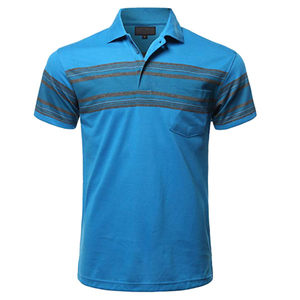 T-shirt classique brodé en jersey uni 100 % coton léger et respirant, style décontracté ou professionnel, à manches courtes - Product Image 5