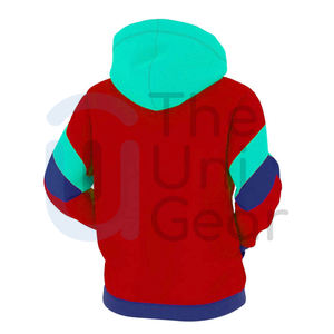 Vente en gros 100% coton Streetwear sweats à capuche décontracté extérieur veste d'hiver pour les couples avant Logo OEM Service disponible - Product Image 3