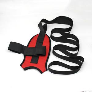 Camilla de tela personalizada para pies, precio barato, estiramiento de Yoga, correa para piernas, para entrenador, Yoga, flexibilidad, cinturón elástico para piernas - Product Image 3