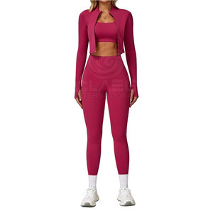 Estilo único cómodo Mujeres Yoga Set Superventas Mujeres Yoga Set Peso ligero Mujeres Yoga Set - Product Image 1
