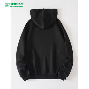 <b>Gothic</b> Zip-Up <b>Hoodie</b> Black With Silver Cross And Lightning Print Oversized Fit Regular Sleeve Knitted Polyester Autumn Style - Product Image 5