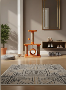 Griffoir pour chats Amistar Mandarinka de haute qualité, adapté à toutes les races et tailles de chats. - Product Image 3