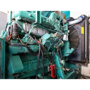 Groupe électrogène diesel industriel triphasé d'occasion 500 kW, sortie 120/208 V, remorquable, pour usage commercial, alimentation de secours avec option ATS - Product Image 4