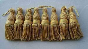 Borlas de lingotes de oro ecológicas de alta calidad personalizadas OEM para zapatos y ropa Precio directo de fábrica hecho a mano Tamaño personalizado - Product Image 5