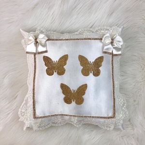 Cojín de bebé Lux de mariposa de alta calidad personalizado al por mayor almohada portátil para Recién Nacido diseño de lujo moderno carácter cómodo - Product Image 5