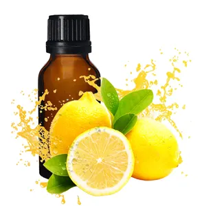 Compre óleo natural de limão a granel a preço razoável Óleo essencial de limão 100% puro para as indústrias cosméticas