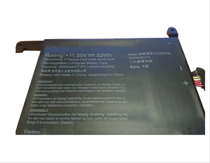 แบตเตอรี่แล็ปท็อป C31N1703 11.55V 52Wh สำหรับ Asus Zenbook Flip Q525U Q505UA Q525UA UX561UA UX561UN ราคาโรงงาน - Product Image 3