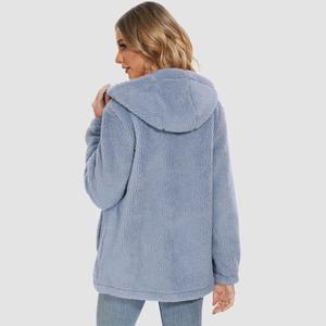 Vente en gros OEM Logo personnalisé Sweats à capuche à manches longues pour femmes Custom Fashion Wear Sweats à capuche pour femmes à vendre - Product Image 3