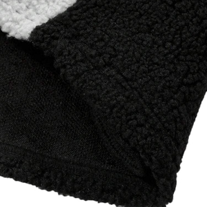 Veste d'hiver en sherpa à manches longues et fermeture éclair unie personnalisée, veste d'hiver, veste en polaire, vestes de mode de rue pour hommes - Product Image 6