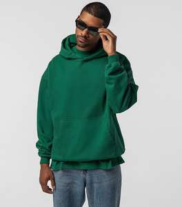 Sweat à capuche Heavyweight Blank Streetwear Graphic Vintage Oversized print Plus Size Heavy Weight coton - Product Image 1