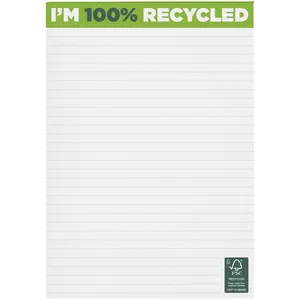 Recycled Desk-Mate <b>A5</b> Sustainable Memo Pads Eco-Friendly <b>Notepad</b> for Eco-Conscious Merchandising - Product Image 2