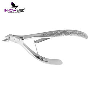 Custom Logo Premium Cuticle Nipper High Quality Stainless Steel Beauty Instrument Professional Manicure Tool INNOVAMED - Product Image 5