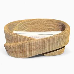 Muebles de mimbre, sillón de ratán, silla de comedor de ratán, alta calidad y buen precio para eventos de fiesta de boda en interiores y exteriores - Product Image 1