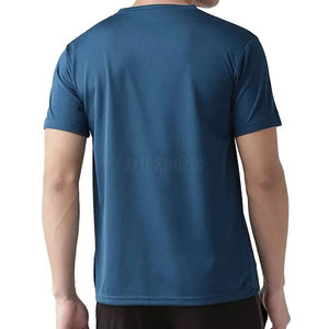 Camisetas Casuales de Corte Regular para Hombre, 100% Algodón, Ecológicas, de Secado Rápido, Transpirables, de Manga Corta - Product Image 6