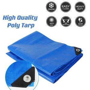 High Durability PE <b>Tarpaulin</b> Water Resistant Anti-UV Large Capacity Custom Colors Custom Sizes Sunshade Protection Tarp Cover - Product Image 3