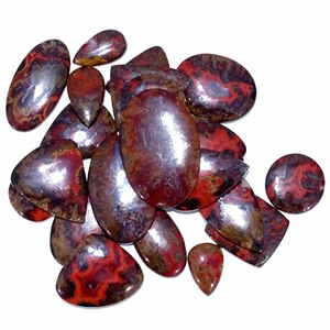 AAA + Cabochon de pierres précieuses en vrac en agate de quartz marocain naturel de haute qualité en forme de mélange pour la fabrication de bijoux - Product Image 4