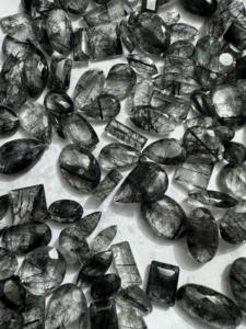 อัญมณีหลวมเจียระไนขนาดธรรมชาติสีดำไม่ซ้ำใครสำหรับดีไซน์เครื่องประดับตามสั่ง - Product Image 6