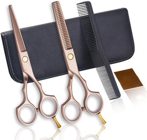 Wholesale Professional <b>Hair</b> <b>Scissors</b> Cut <b>Hair</b> Cutting Salon <b>Scissor</b> <b>Thinning</b> Shears Hairdressing <b>Scissors</b> Set - Product Image 1