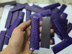 Escamas de hueso Deyd Multi-color Animal Inspirado Cuchillos Mango Material 127x38x8mm Espesor faizacraft - Product Image 3