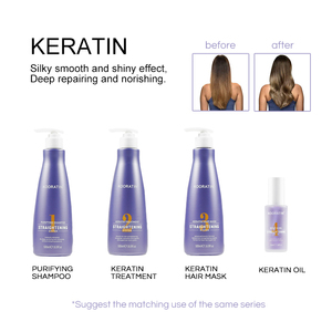 Toptan profesyonel Salon brezilyalı yumuşatma formaldehit ücretsiz <span class=keywords><strong>Keratin</strong></span> düzleştirme tedavisi için 500ml <span class=keywords><strong>Keratin</strong></span> seti - Product Image 6