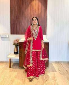 Salwar Kameez Casual Pakistaní de Alta Calidad, Tela Georgette, Compra al por Mayor, Estilo Diario, Cómodo para Uso Festivo - Product Image 2