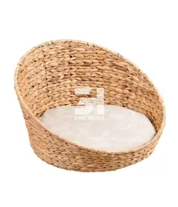 Natural Water Hyacinth Cat House - Water Hyacinth Pet Bed Made in Vietnam With Best Price