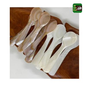 ช้อนหอยทำด้วยมือจากเปลือกมหาสมุทรเหมาะสำหรับการชุบร้านอาหารเครื่องปรุงหรือการสุ่มตัวอย่างอาหารจากเวียดนาม - Product Image 2