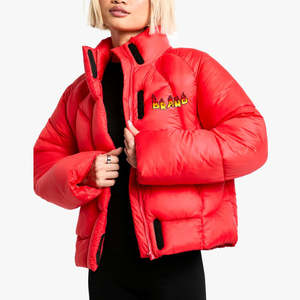 Vestes matelassées pour femmes, design personnalisé 2026, hiver, chaudes, épaisses, tissu respirant, rembourrage en coton, col montant, boutonnées, style bulle - Product Image 4