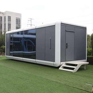 <span class=keywords><strong>Maison</strong></span>-capsule solaire innovante à double étage, pod préfabriqué de luxe en aluminium pour stations touristiques panoramiques - Product Image 6