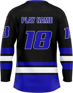 Conception personnalisée 2025 sublimé maillot de hockey sur glace attirail sergé couture ensemble uniforme approvisionnement en gros pour les équipes et les clubs - Product Image 5